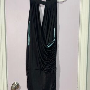 Marciano Black Dress with Blue Highlights